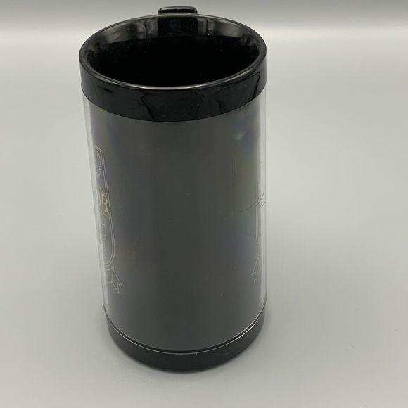 Thermo Serv Tall Black Michelob Beer USA Insulated Mug Plastic 16 oz Tailgating - Picture 2 of 7